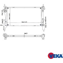 Veka Su Radyatörü Brazıng 1330.T9 Bipper Nemo