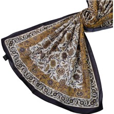 Enba Etnik Desenli Soft Pamuklu Şal 75X190 cm