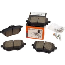 Eurorepar Arka Fren Balatası (Disk Çapı 268) 1609000680 3008 308 408 508 Ami Berlingo C4 Ds4 Partner Rifter