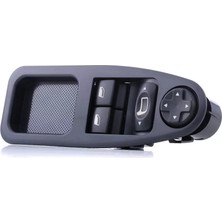 Maher Cam Açma Düğmesi Ön Sol Çiftli Çerçeveli Ayna Ayar Düğmeli 12PIN 6554.ZH Expert Jumpy