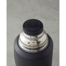 Heatlock Çelik Bardaklı Termos 1,5l Siyah