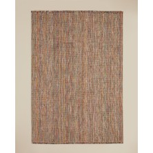 Leona Dekoratif Jüt Kilim 120X180 cm Multicolor