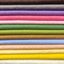 Dilediğiniz 10 Renk Polyester Yumuşak Keçe Kumaş, Kendin Yap Bebek El Sanatları Malzemeleri