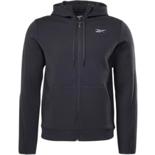 Reebok Dreamblend Fz Hoodi Siyah Erkek Sweatshirt