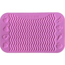 One Little Foodie Finger Placemat- Silikon Bebek Matı - Pembe