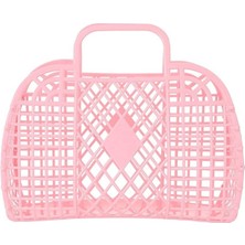 Calimila Retro Sepet Çanta- Açık Pembe