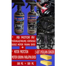 Ribbonwax MOTOR RV (susuz motor temizleme)+MOTOR PROTOCTİON (motor parlatma) 500 ml