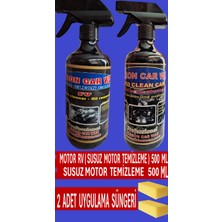 Ribbonwax MOTOR RV (susuz motor temizleme)+MOTOR PROTOCTİON (motor parlatma) 500 ml