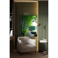 Güzel Manzaralı Yürüyüş Yolu Kanvas Tablo Ev Duvar Salon Ofis Dükkan Hediyelik Dekarasyon Süsü