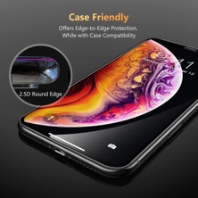 Fibaks Apple iPhone 8 Plus Tam Ekran Koruyucu Kırılmaz Cam 9H Temperli Koruma Dayanıklı 5D