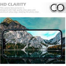 Fibaks  Apple iPhone 13 Kamera Lens Koruyucu Kırılmaz Cam Kaliteyi Bozmaz Temperli Berrak Koruma Cl-07