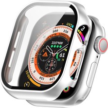 Fibaks Apple Watch Series 10 46MM Kılıf Kasa ve Ekran Koruyucu 360 Tam Koruma Kapak