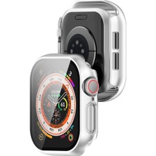 Fibaks Apple Watch Series 10 46MM Kılıf Kasa ve Ekran Koruyucu 360 Tam Koruma Kapak