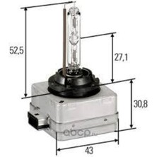 Hella 8GS009028111 8GS009028-111 Ampül Xenon Gaz Desarjlı 35W D1S 35W