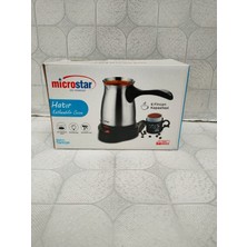 Repa DTM Microstar Hatır Katlanabilir Çelik Elektrikli Cezve 6 Fincan / 800 W – 360° Döner Taban, Gösterge Işığı