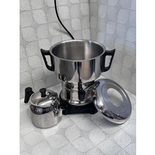 Seçil 50 Bardak Elektrikli Semaver 4,5 Lt Çelik Yapı (Ev-Inşaat- Ofis Uyumlu)Beğenmezseniadegarantili -Güzel Bir Çay Zamanı