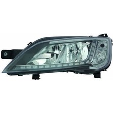 Depo 5521145RMLEMN1 552-1145RMLEMN1 Ön Far Sağ Motorlu Krom Ledli Citroen Jumper 14-