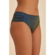 Amarelle Maldives Lacivert Lurex Kumaş Bikini Alt