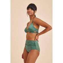Amarelle Bali Yeşil Yüksek Belli Toparlayıcı Bikini Alt
