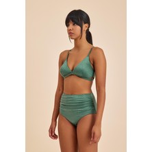Amarelle Bali Yeşil Yüksek Belli Toparlayıcı Bikini Alt