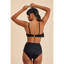 Amarelle Bali Siyah Yüksek Belli Toparlayıcı Bikini Alt