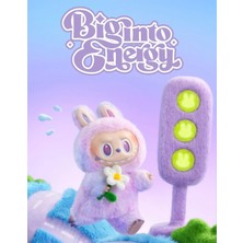 Labubu Oyuncak , Şanslı Kör Kutu, Canavar Peluş Bebek Oyuncak, Big Into Energy Series (1 Kutu)