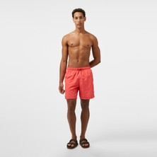 Nautica Erkek Kırmızı Regular Fit Suda Renk Değiştiren Deniz Şortu T55127T.6QB