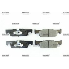 Maher 360 Fren Balata Symbol Iıı 12= Clıo Iv 12= Logan Iı 12= Sandero Stepway 12= (15 Jant) Ön