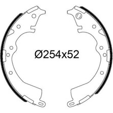 Valeo 564253  Pabuçlu Fren Balatası Toyota Hilux Vıı Uyumlu