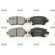 Maher 378 Fren Balata Astra H 04-10 Merıva A 03-10 Zafira B 05-11 Astra G 98-05 Arka