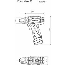 Metabo Şarjlı Vidalama Powermaxx