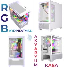 Gameline Pro X13 Ryzen 5 5500 16GB Ram 500GB M.2 Nvme RTX5060 Oyuncu Free Dos Masaüstü Bilgisayar