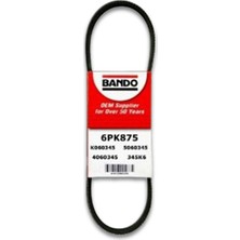Bando 6PK0875 6PK0875 Kanallı Kayış