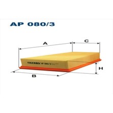 Ftr AP080/3 AP080.3 Hava Filtresi Citro N Xsara-Peugeot 306 Uyumlu