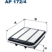 Ftr AP172/4 AP172.4 Hava Filtresi Mitsubishi Grandis Uyumlu