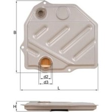 Mahle HX46 -Knecht-Behr HX46 Otomatik Şanzıman Yağ Filtresi W201 83 90 W202 93 00 W123 79 85 W124 86 92 W210 97 01 1262770295 1262770295