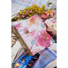 Victoria's Journals Spiralli Sert Kapak Akademik Ajanda 2025-2026. Ayraçlı 17X23 cm