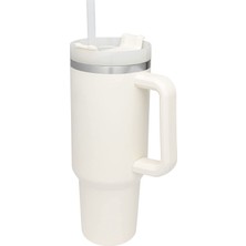 Nigulasi "1 Adet Bingba Kupası Araba Büyük Kapasiteli Taşınabilir Saplı Kupa Paslanmaz Çelik Yalıtım Kupası Kahve Yalıtım Kupası 40OZ " (Yurt Dışından)