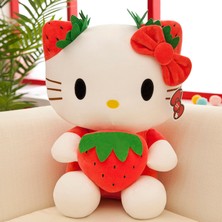 Nigulasi 35CM Sevimli Hello Kitty Peluş Oyuncak Anime Sevimli Yastık Bebek Doldurulmuş Hayvan Çocuk Peluş Oyuncak Dekoratif Peluş (Yurt Dışından)