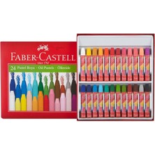 Faber-Castell Karton Kutu Pastel Boya 24 Renk