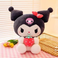 Nigulasi "22/35CM Sanrio Çilek Kuromi Yastık Peluş Oyuncak Kızlar Yumuşak Doldurulmuş Hayvan Oyuncakları Çilek Melodi Bebek Hediyesi " (Yurt Dışından)