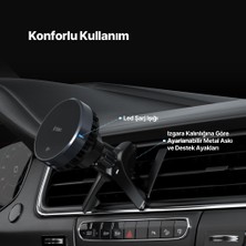 Ttec Aircharger Drive Pro Qi2/magsafe Özellikli 15W Iphone/android Soğutuculu Kablosuz Hızlı Şarj Öz