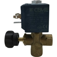 Ceme Ütü Solenoid Valf 1/4 (Ayarlı) / 6660 (TY 7000/G)