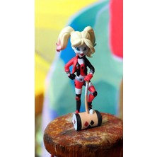 Vintage Harley Quinn Harleen Frances Quinzal Orijinal Figür & 10.5 cm