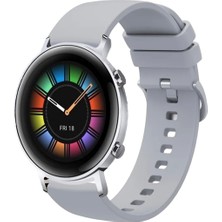 Tagomoon Huawei Watch Gt2 42MM ile Uyumlu Kordon Jel Silikon Tokalı Kayış