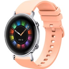 Tagomoon Huawei Watch Gt2 42MM ile Uyumlu Kordon Jel Silikon Tokalı Kayış