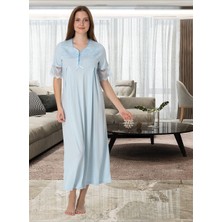 Dvina Effortt Lohusa Gecelik Mavi - 9013