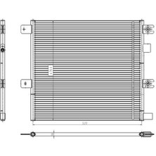 Nrf 350504 Klıma Radyatoru Volvo Fl 3 Serısı Renault D Serısı 13 - -