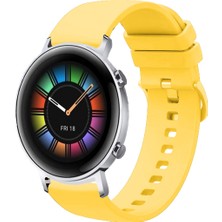 Tagomoon Huawei Watch Gt2 42MM ile Uyumlu Kordon Jel Silikon Tokalı Kayış