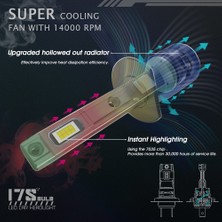Otovo Yüksek Performanslı H1 LED Far Ampulü 80W 11000LM Soğuk Beyaz